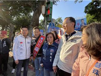 沒有心結！ 藍北市主委黃呂錦茹二度現身挺鍾小平