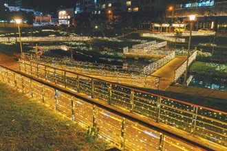 東興圳光藝節 閃亮竹北
