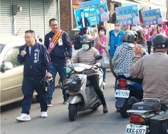 台南一選區綠打出「市長牌」 藍獲「不斷電助講機」助陣