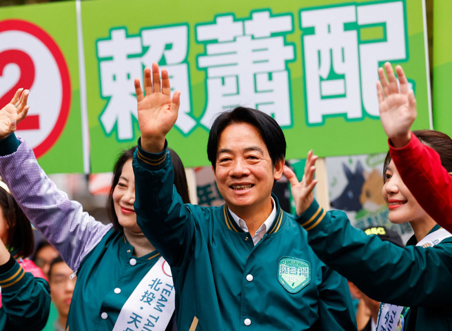 賴清德政見發表會上說，他是唯一沒有炒地皮的候選人，其實，民進黨、綠友友早為他準備妥豐厚的資源，可以取之不盡、用之不竭。（圖／路透社）