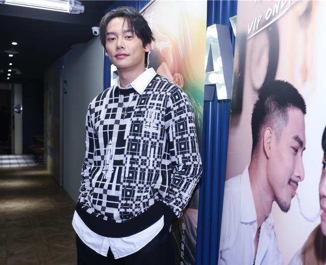 蕭鴻透露最近在準備新戲，積極瘦身。（陳俊吉攝）