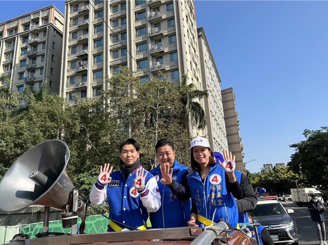 林金結也呼籲江怡臻、呂家愷的支持者一同支持林金結，把林金結送到立法院，地方與中央才能連成一線。（林金結辦公室提供／劉瑋晴新北傳真）