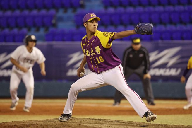 開南大學「火球男」沈家羲後援2局飆6K。（大專體總提供）