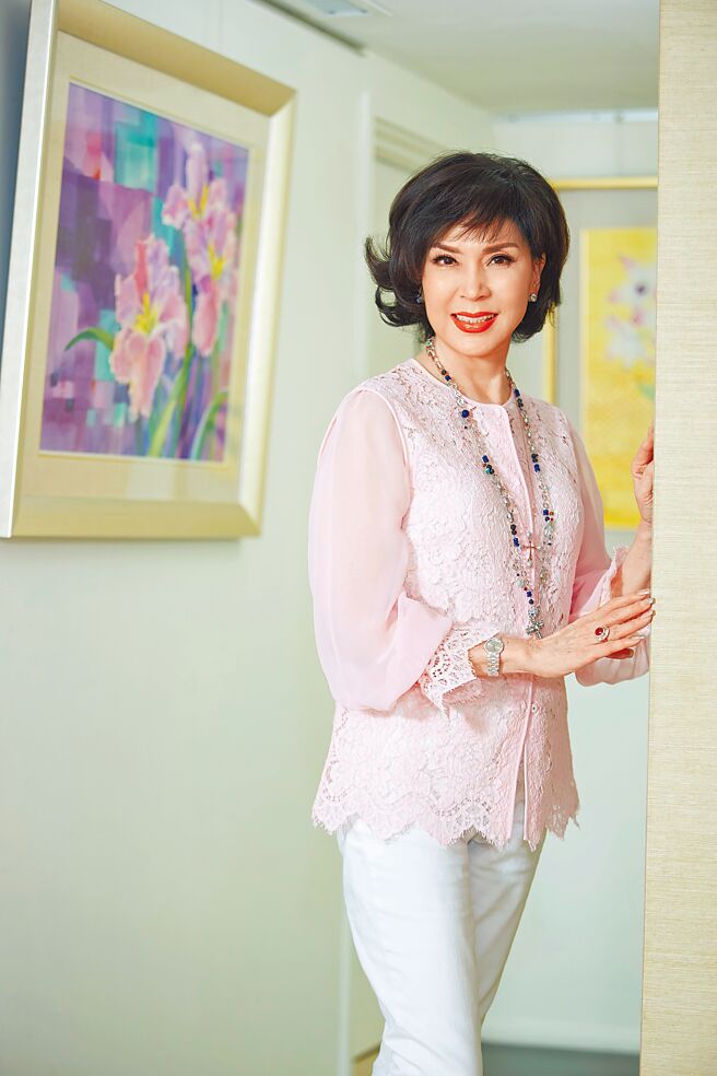 白嘉莉為總統大選返台，投票從不缺席。（資料照片）