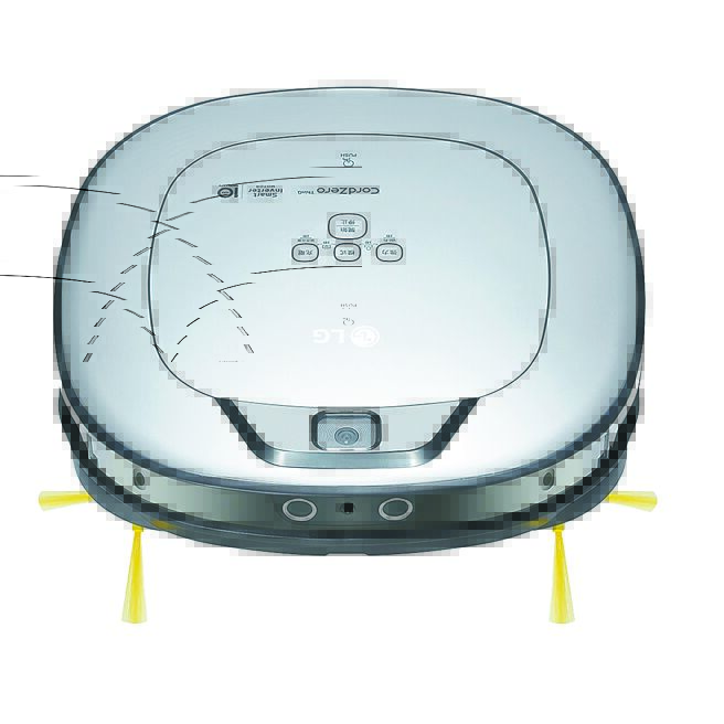 京站的「LG扫地机器人 VR6698TWAR」，推荐价2万1900元。（京站提供）