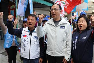 綠營重兵壓陣桃園「這選區」 朱立倫：涂權吉認真定能勝選