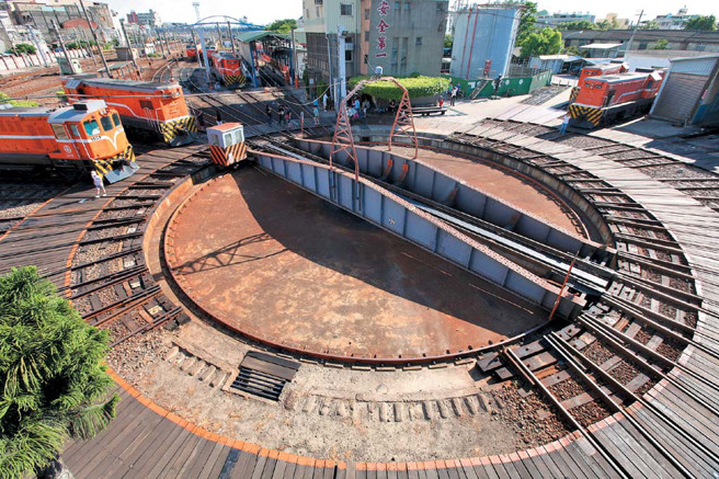 彰化扇形车库。（图／彰化县文化局）

