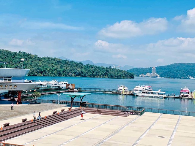 伊达邵码头是日月潭国家风景区内重要的景点之一。（图／南投县政府卫生局）

