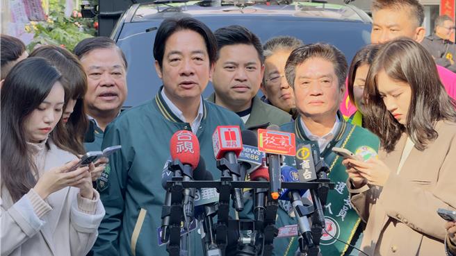 對於美國參眾兩院發表共同決議，強調選後與台維持夥伴關係，賴清德表示，證明過去蔡英文走在對的路上。（呂健豪攝）