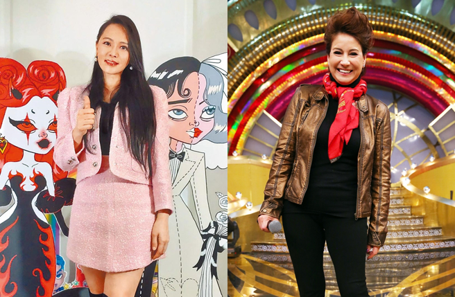 伊能靜飛機上打卡透露已回台，甄妮自曝有投票權。（圖／中時資料照片）