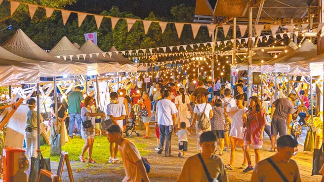 樟仔園文化園區不定期會舉辦文創、藝文市集。（圖／羅東鎮公所提供）