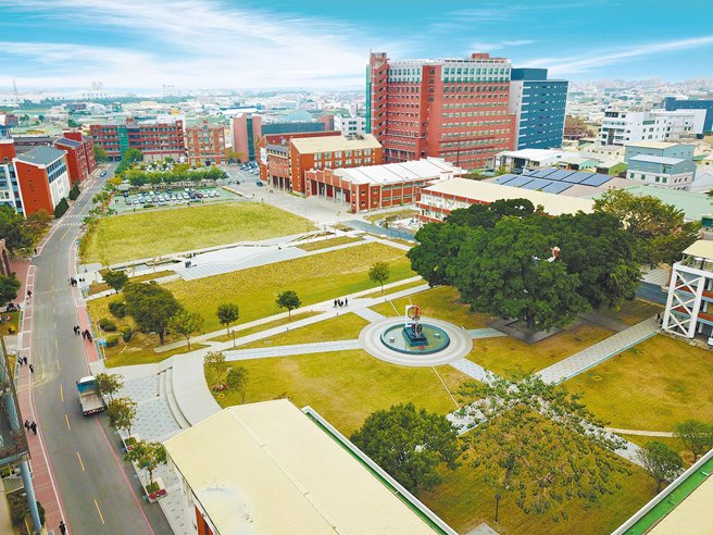 南臺科技大學校園景觀。（圖／南臺科技大學）

