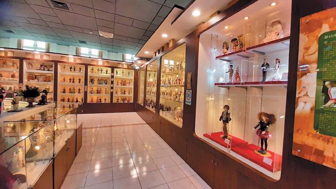 泰山娃娃产业文化馆馆藏近800尊娃娃。（图／新北市泰山区公所提供）