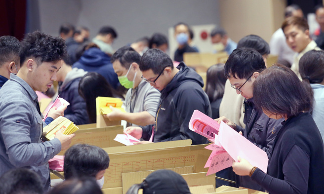 台灣總統大選即將登場，結果受到高度關注。（圖／范揚光攝）