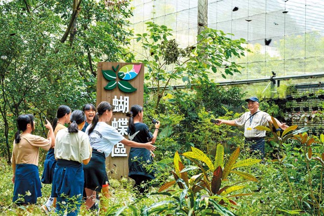 亚泥生态园区，适合大小朋友游览。（图／亚洲水泥提供）
