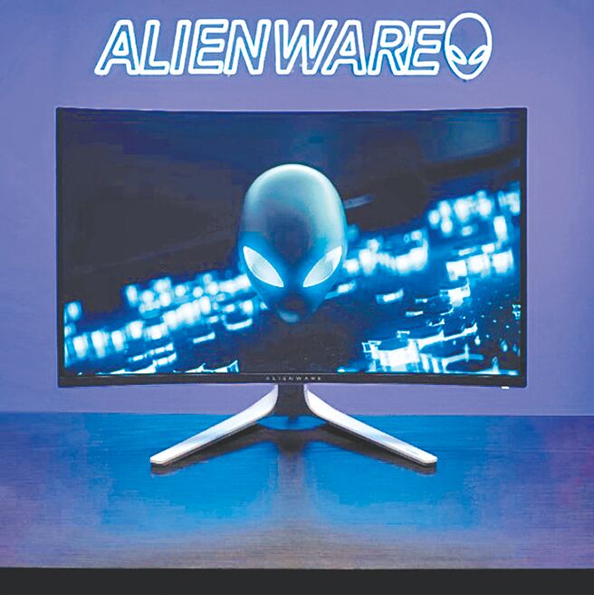 ALIENWARE 32 4K QD-OLED游戏显示器。（DELL提供）