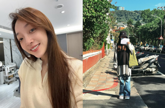 貝童彤投票見溫馨場景 感嘆：覺得未來還是很有希望