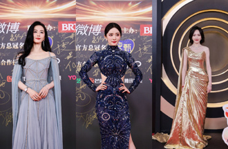 楊冪露腰旗袍開高衩到腿根 《仙劍3》女神同台比美狀態驚人