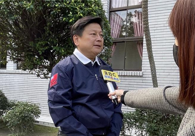 争取连任的国民党立委傅昆萁 。（本报资料照）