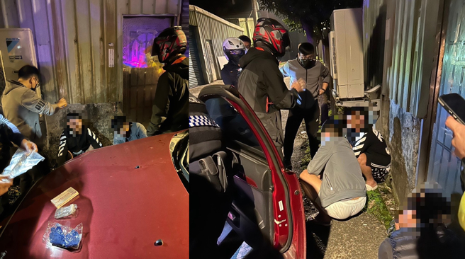 树林警方清查警示帐户立功，发现潜在被害人，设局成功逮捕4名车手。（翻摄画面） 