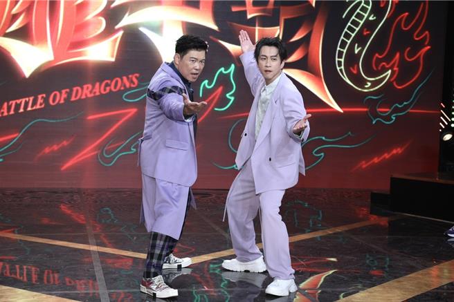 陈汉典今第一次主持过年节目，与曾国城搭檔。（池宗玲摄）