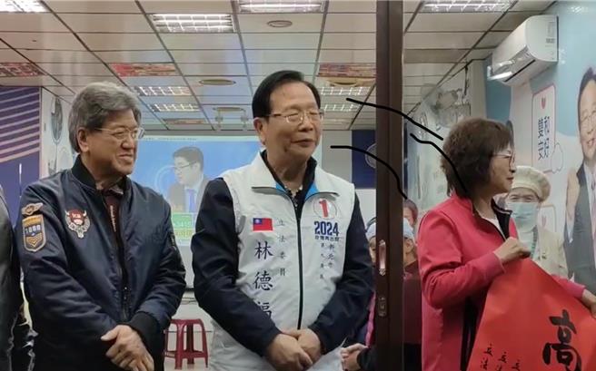 新北市九选区由国民党现任立委林德福寻求七连霸达阵。（林德福服务团队提供）