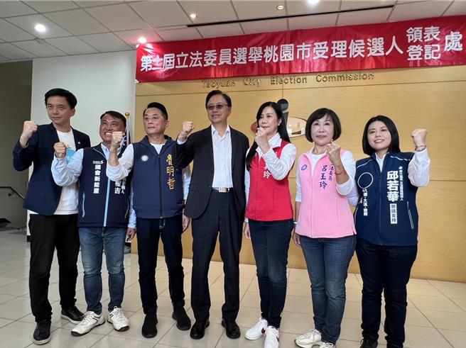 桃园市长张善政政绩牌奏效，力抗赖灿联手，成功挥出桃园立委全垒打。(蔡依珍摄)