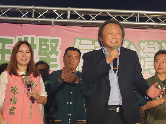 王世坚自行宣布当选(资料照片/黄敬文摄)