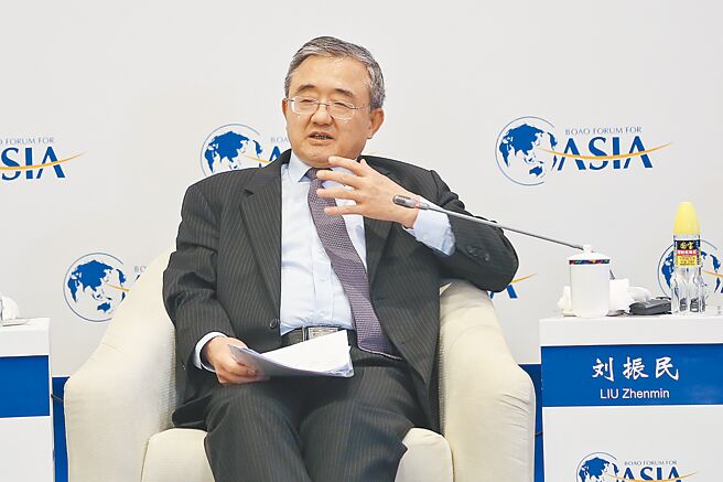 中國外交部前副部長劉振民。圖／新華社