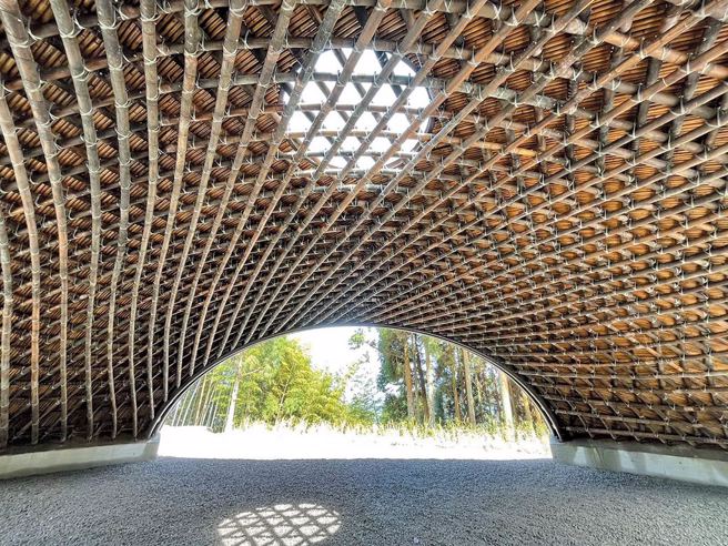 穹顶竹棚。（图／云林县政府、云林县议会提供）


