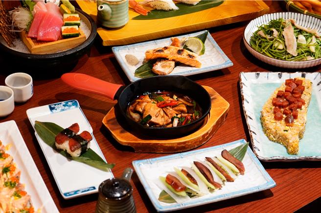 日料名店「狗一下居酒食堂」即日起推出为期1至3周的快闪「乌金季」，让民眾在日本料理店也能品嚐乌金迷人滋味。（马辣国际餐饮集团提供）