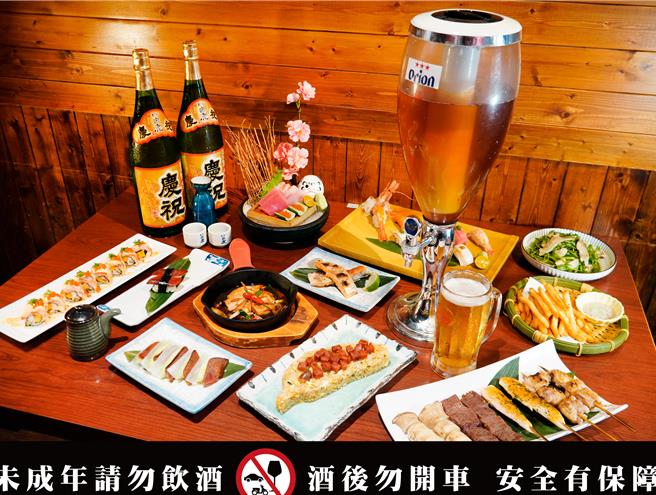 「狗一下居酒食堂」特选「乌金故乡」云林口乡湖新鲜直送，以「乌鱼子」和「乌鱼膘」入菜，新推出4款季节菜色迎客。（马辣国际餐饮集团提供）★《中时新闻网》关心您：饮酒过量，有碍健康。酒后不开车，安全有保障！