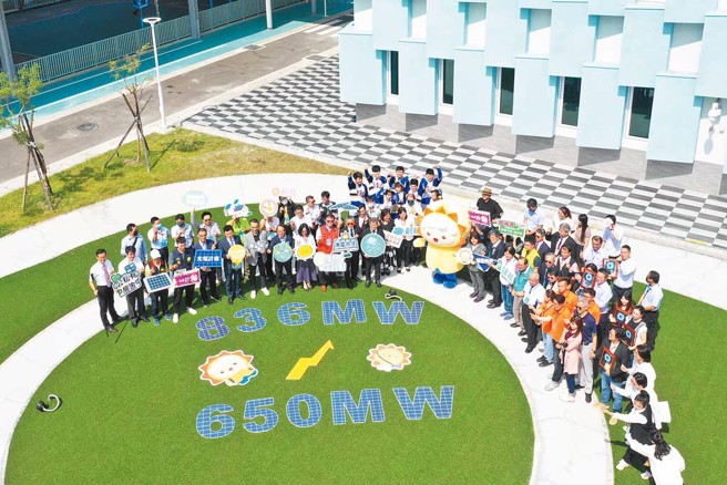 112年累计备案量达836MW达标650MW的1.29倍备案案件数全国第一。（图／高雄市政府工务局提供）


