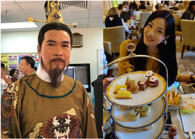 李龙基过往认爱小36岁的女友王青霞。(图／翻摄自李龙基脸书、王青霞IG)