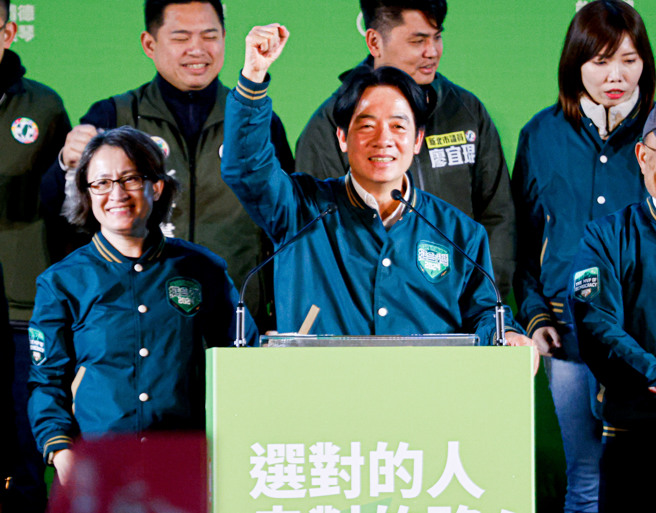 总统大选结束，赖清德成功上任2024总统。（图／中时资料照）