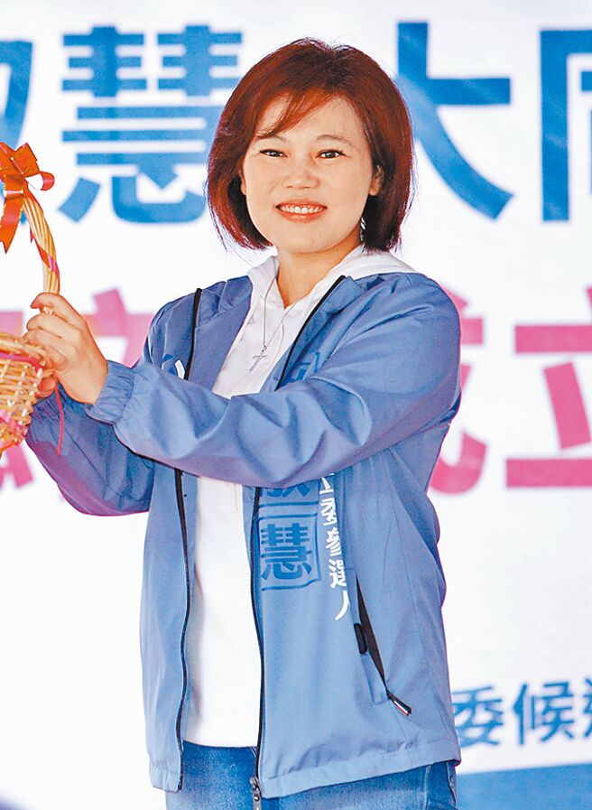 国民党台北市南港、内湖议员游淑慧跨选区到蓝营艰困选区台北市大同、士林参选立委，最后被民进党立委候选人王世坚击退。（本报资料照片）