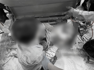 南市鹽水澱粉廠工人「左手捲研磨機」 手掌粉碎性骨折急送醫