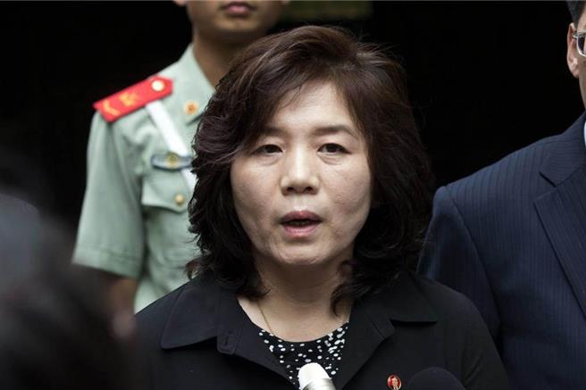 北韓官媒15日指出，北韓外務相崔善姬率領的政府代表團，已於14日從平壤啟程赴俄羅斯。（美聯社）