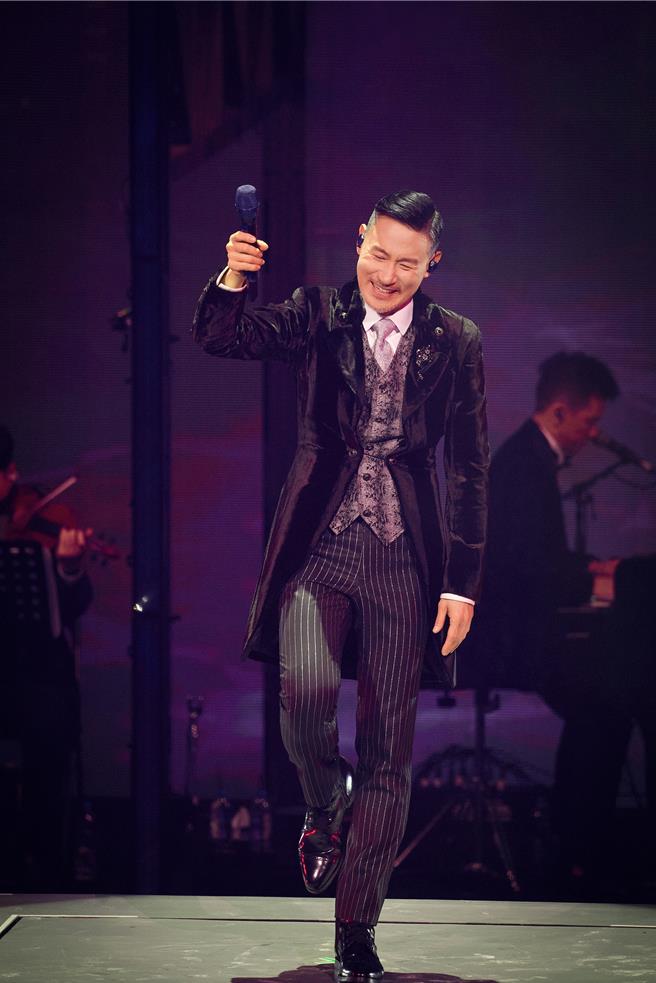 張學友13日在香港紅館舉行「張學友60＋巡迴演唱會」最終場。（環球音樂提供）