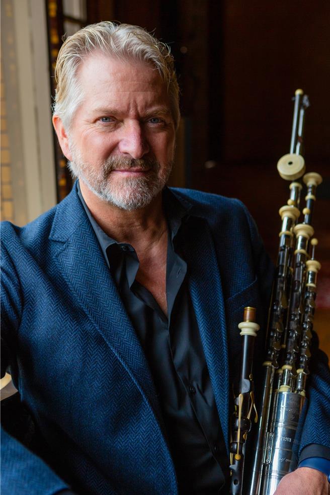 好萊塢風笛大師艾瑞克瑞格勒將來台演出。（寬宏藝術提供）