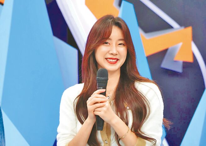 安芝儇在节目上分享自己的择偶条件。（中天综合台提供）