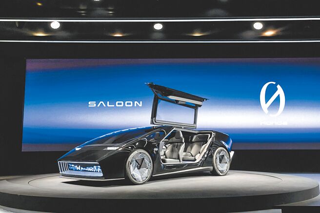 Honda SALOON概念车定位为纯电旗舰。（Honda提供）