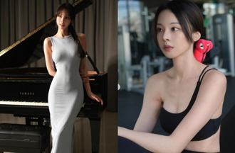 李元玲比基尼太小洩「神秘地帶」 亞洲蹲驚見渾圓美尻