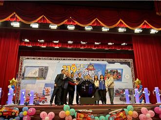 赴警大表揚50位優秀打火弟兄 張善政：感謝辛勞付出