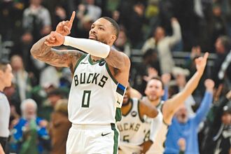 NBA》30英尺三分絕殺 利拉德「看錶」嗨翻主場