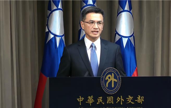 外交部發言人劉永健(崔慈悌攝)