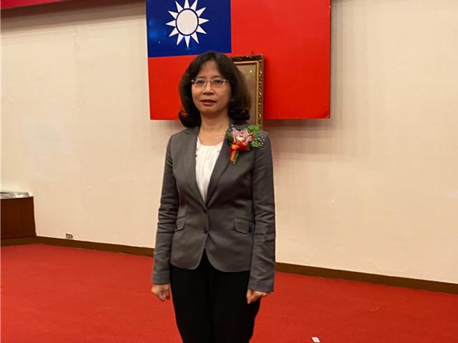 民航局长何淑萍。（陈佑诚摄）