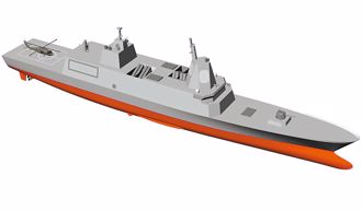 潛艦殺手！「反潛型」輕型巡防艦開工  配最先進拖曳式聲納