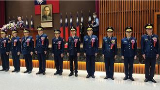 台中市高阶警官交接典礼 优质团队打造宜居城市