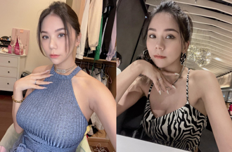 蕾菈隆乳2年認「胸部縮水」 曬深V近照崩潰